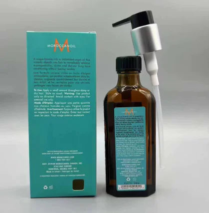 Traitement Lissant à l'Huile Essentielle Marocaine pour Cheveux de 100ml