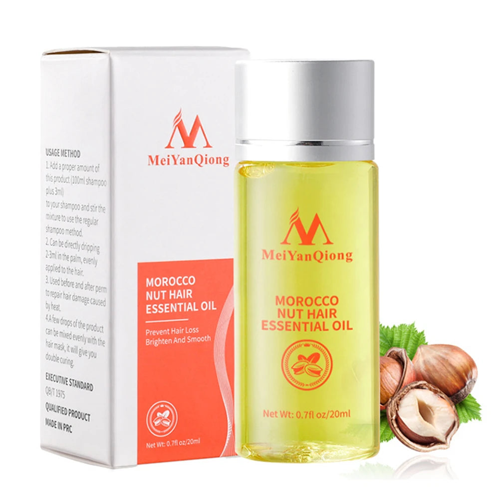 Huile Capillaire Essentielle pour une Croissance Rapide des Cheveux