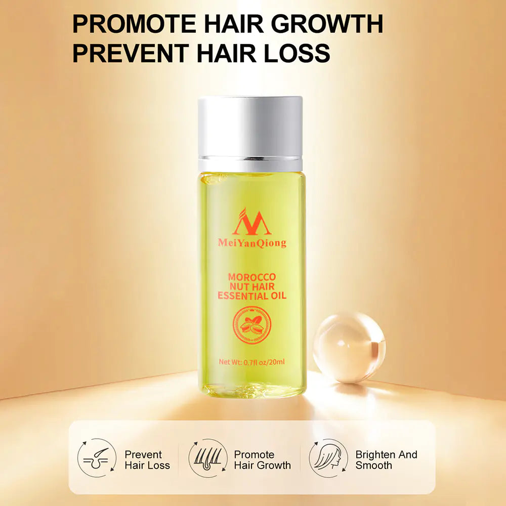 Huile Capillaire Essentielle pour une Croissance Rapide des Cheveux