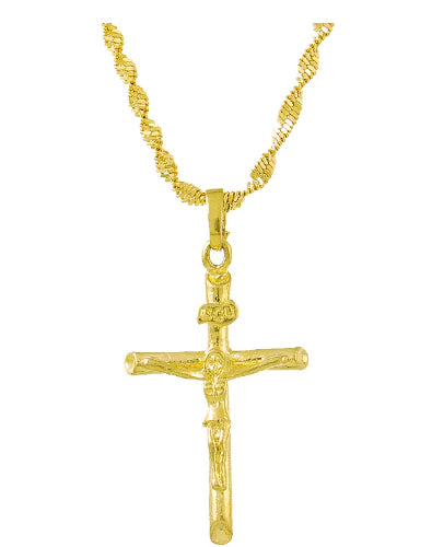 Collier pour Femme Plaqué Or 18k Notre-Dame d'Aparecida