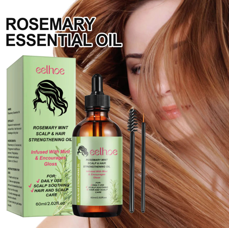 Huile Essentielle Réparatrice de Cheveux au Romarin